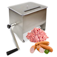 Load image into Gallery viewer, Manual Meat Mixer – 20 lb Sausage Mixer Machine Meat Mixer with Lid
