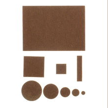 Load image into Gallery viewer, Felt Furniture Pads for Hardwood Floors Felt Pads, Brown - 235pc
