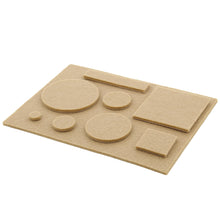 Load image into Gallery viewer, Felt Furniture Pads for Hardwood Floors Felt Pads, Tan - 357pc
