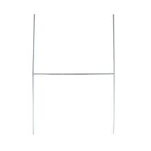 Load image into Gallery viewer, Yard Sign Stakes Metal H Stakes for Yard Signs 10x15 Inch 100-Pack
