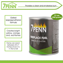 Load image into Gallery viewer, Gel Fireplace Fuel Cans, 13oz - 12Pk Fire Pit Gel Fuel Cans
