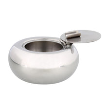 Load image into Gallery viewer, Metal Ashtray with Lid Closed Ashtray Ash Tray Outdoors – Large
