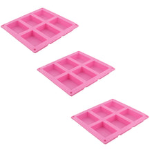 Load image into Gallery viewer, Soap Molds for Soap Making Supplies, Silicone Mold Soap Bar 18pc Maker
