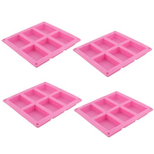 Load image into Gallery viewer, Soap Molds for Soap Making Supplies, Silicone Mold Soap Bar 24pc Maker
