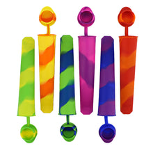 Load image into Gallery viewer, Ice Pop Molds Popsicle Molds - 6 Pc Silicone Frozen Yogurt Tubes

