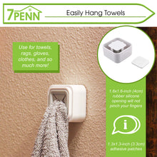 Load image into Gallery viewer, Bathroom Hand Towel Holder Clip - 3pk Pinch Kitchen Towel Push Holder
